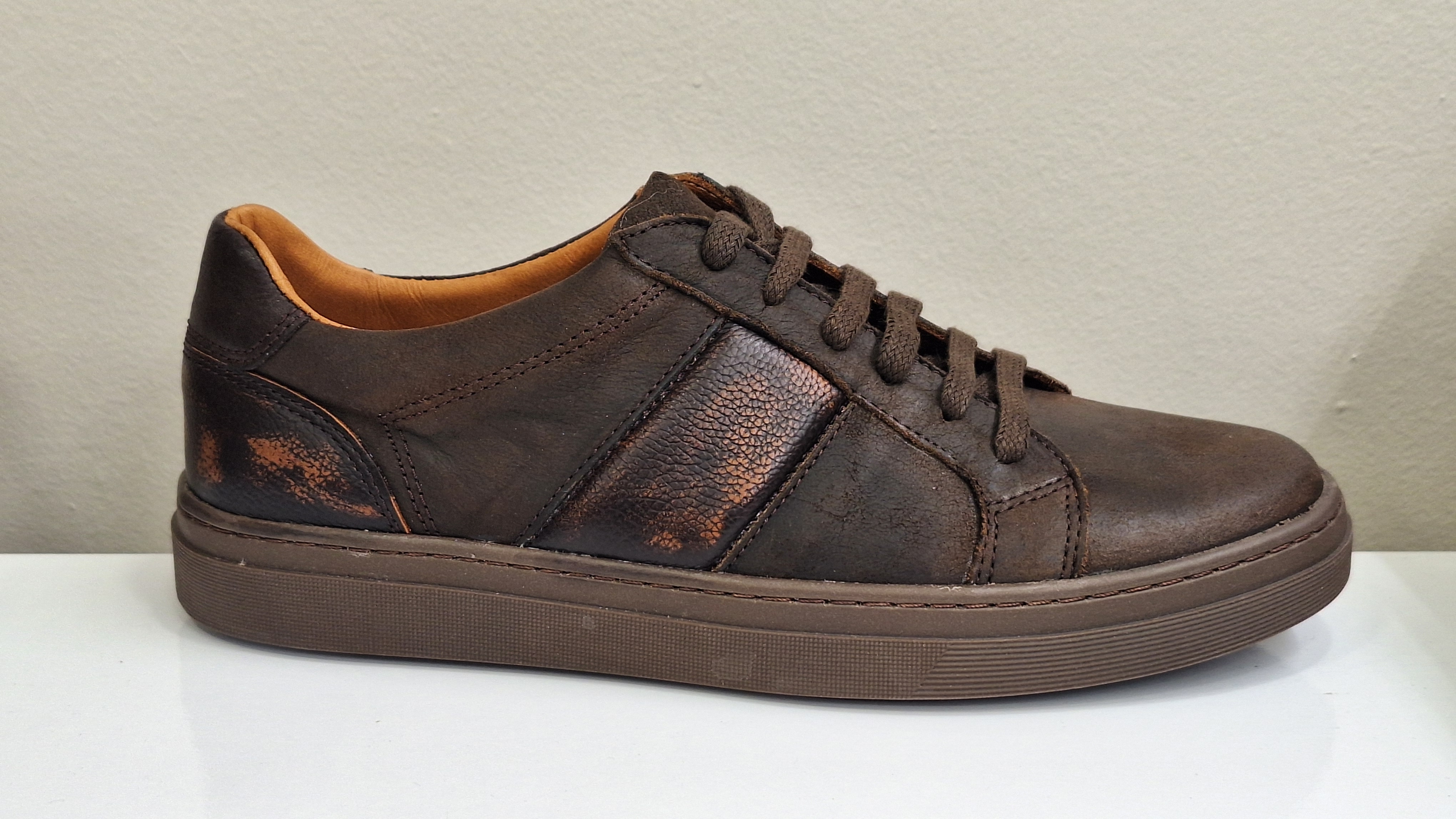 Lancaster 97 vintage choco - micro gast marron.